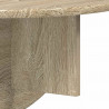 Półka ścienna 2 pcs Dąb Sonoma 48 x 24 x 24 cm