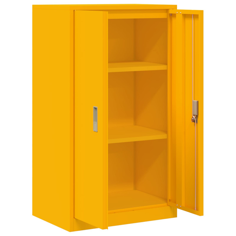 Szafka do przechowywania Musztardowy Żółty 60 x 40 x 105 cm