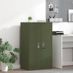 Szafka do przechowywania Zielony oliwkowy 60 x 40 x 105 cm Stal