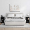 Stolik nocny 2 pcs Czarny 29,5 x 33,5 x 50 cm