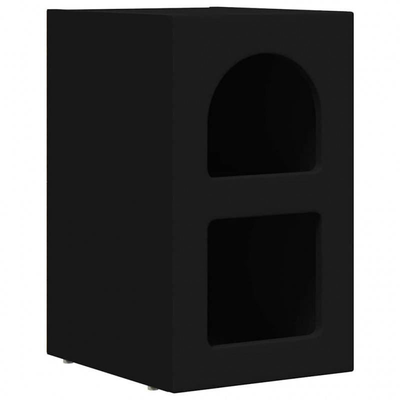 Stolik nocny 2 pcs Czarny 29,5 x 33,5 x 50 cm