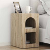 Stolik nocny 2 pcs Dąb Sonoma 29,5 x 33,5 x 50 cm