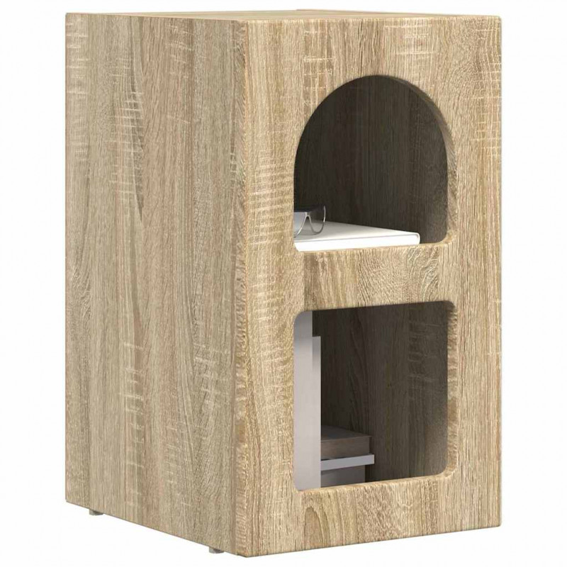 Stolik nocny 2 pcs Dąb Sonoma 29,5 x 33,5 x 50 cm