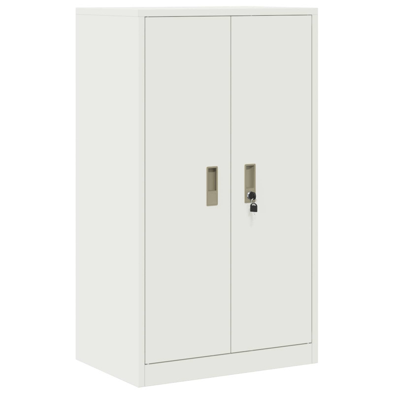 Szafka do przechowywania Biały 60 x 40 x 105 cm Stal