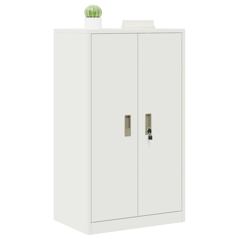 Szafka do przechowywania Biały 60 x 40 x 105 cm Stal
