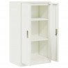 Szafka do przechowywania Biały 60 x 40 x 105 cm Stal