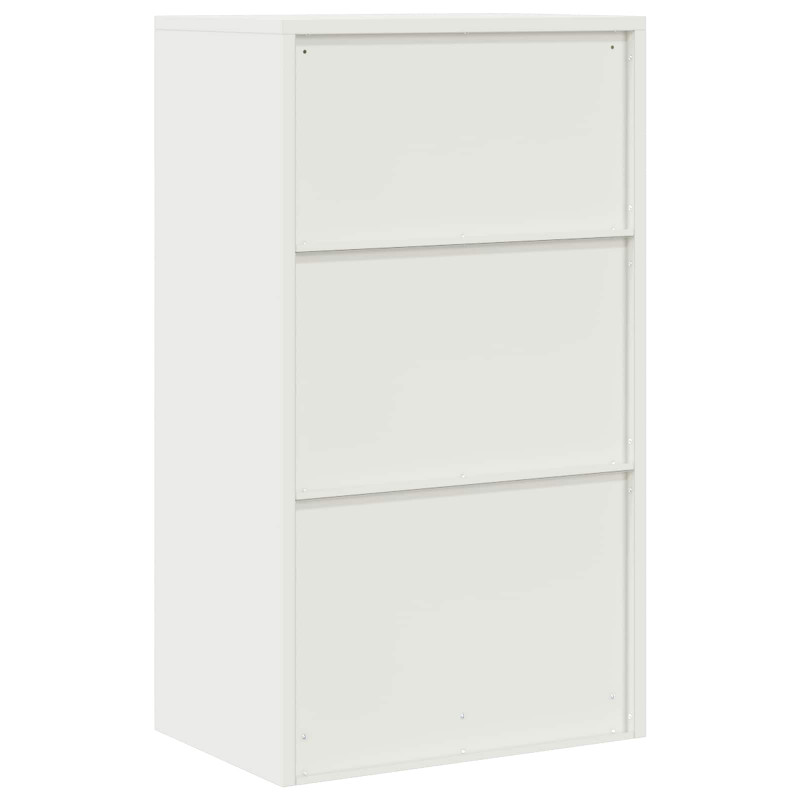 Szafka do przechowywania Biały 60 x 40 x 105 cm Stal
