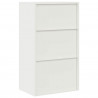 Szafka do przechowywania Biały 60 x 40 x 105 cm Stal