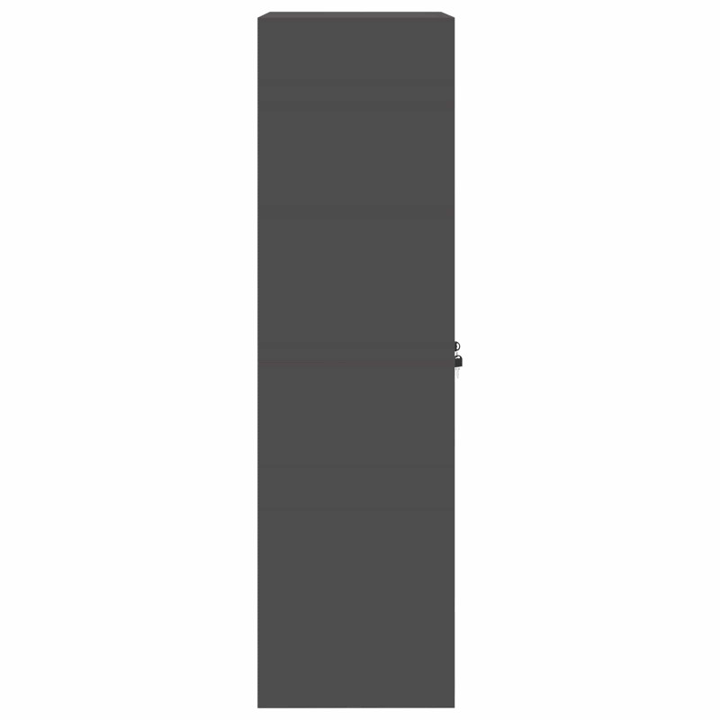 Szafka do przechowywania Czarny 60 x 40 x 140 cm Stal