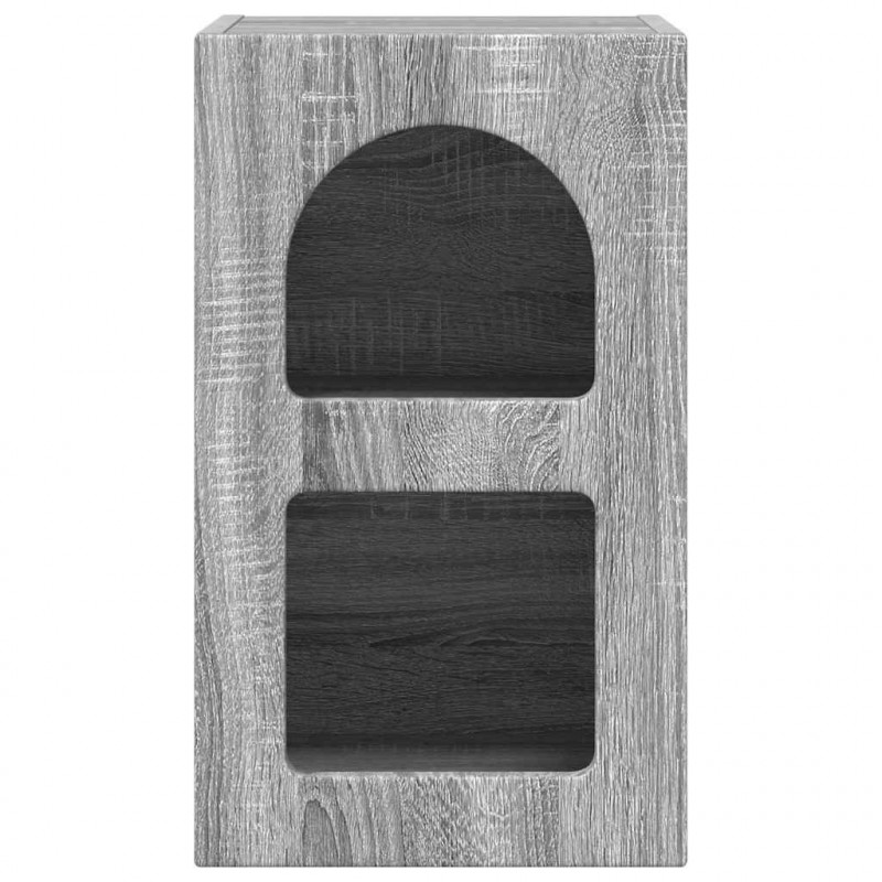 Stolik nocny Szary Sonoma 29,5 x 33,5 x 50 cm