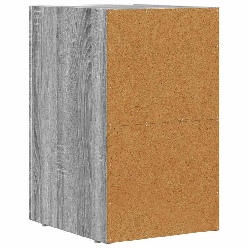 Stolik nocny Szary Sonoma 29,5 x 33,5 x 50 cm