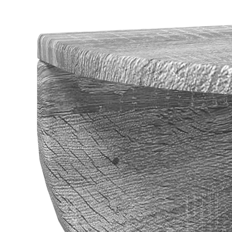 Półka ścienna 2 pcs Szary Sonoma 48 x 24 x 24 cm
