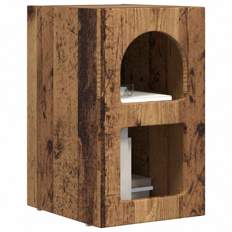 Stolik nocny Stare drewno 29,5 x 33,5 x 50 cm