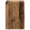 Stolik nocny 2 pcs Stare drewno 29,5 x 33,5 x 50 cm