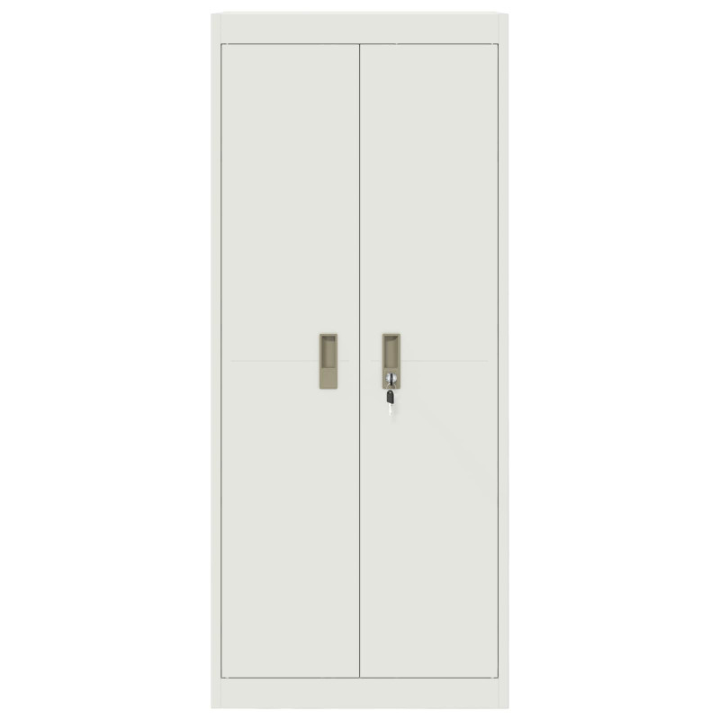 Szafka do przechowywania Biały 60 x 40 x 140 cm Stal