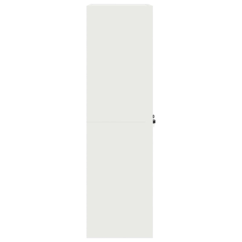 Szafka do przechowywania Biały 60 x 40 x 140 cm Stal