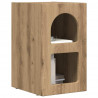 Stolik nocny 2 pcs Dąb rzemieślniczy 29,5 x 33,5 x 50 cm