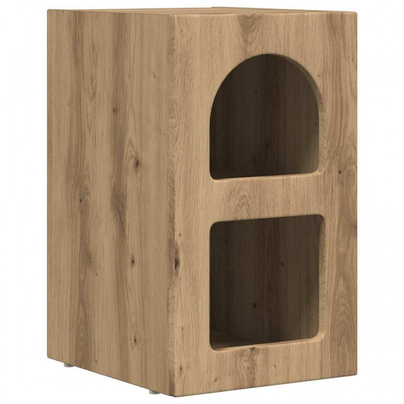 Stolik nocny 2 pcs Dąb rzemieślniczy 29,5 x 33,5 x 50 cm