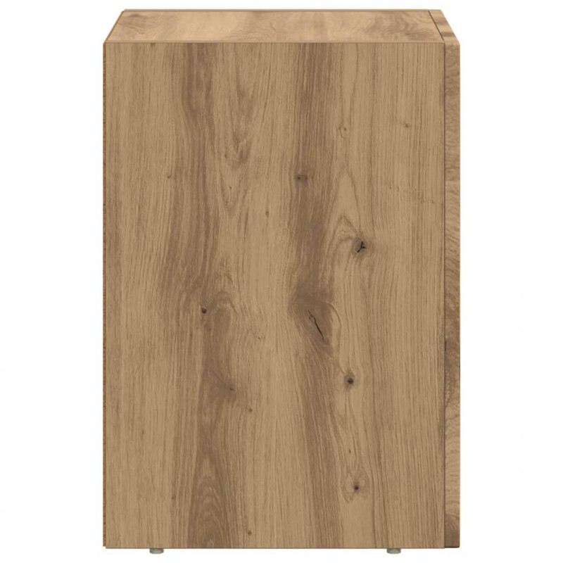 Stolik nocny 2 pcs Dąb rzemieślniczy 29,5 x 33,5 x 50 cm