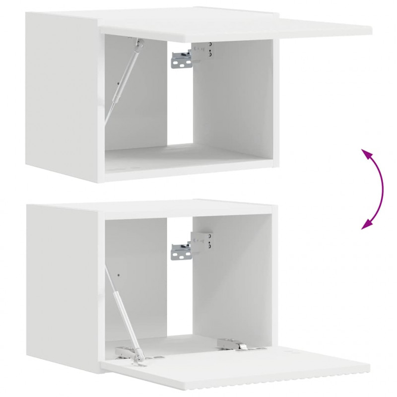 Szafka pod telewizor Biały 39 x 31 x 29,5 cm