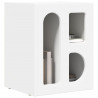 Stolik nocny 2 pcs Biały 40 x 35 x 50 cm