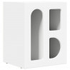 Stolik nocny 2 pcs Biały 40 x 35 x 50 cm