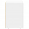 Stolik nocny 2 pcs Biały 40 x 35 x 50 cm