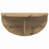 Półka ścienna 2 pcs Dąb rzemieślniczy 48 x 24 x 24 cm