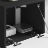 Szafka pod telewizor Czarny 39 x 31 x 29,5 cm