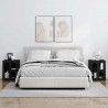 Stolik nocny 2 pcs Czarny 40 x 35 x 50 cm