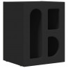 Stolik nocny 2 pcs Czarny 40 x 35 x 50 cm