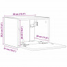 Szafka pod telewizor Sonoma 39 x 31 x 29,5 cm