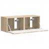 Szafka pod telewizor 2 pcs Sonoma 39 x 31 x 29,5 cm