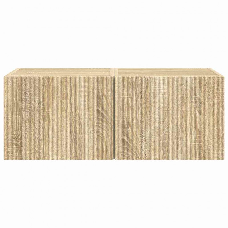 Szafka pod telewizor 2 pcs Sonoma 39 x 31 x 29,5 cm