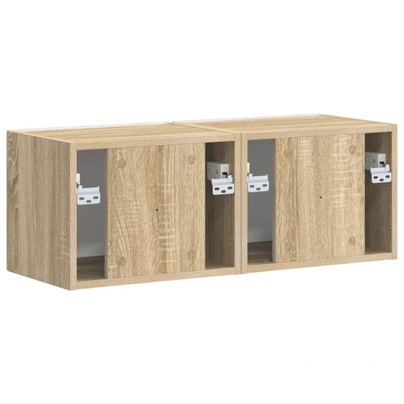 Szafka pod telewizor 2 pcs Sonoma 39 x 31 x 29,5 cm