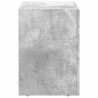 Stolik nocny Betonowy szary 40 x 35 x 50 cm