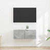 Szafka pod telewizor 2 pcs Betonowy 39 x 31 x 29,5 cm