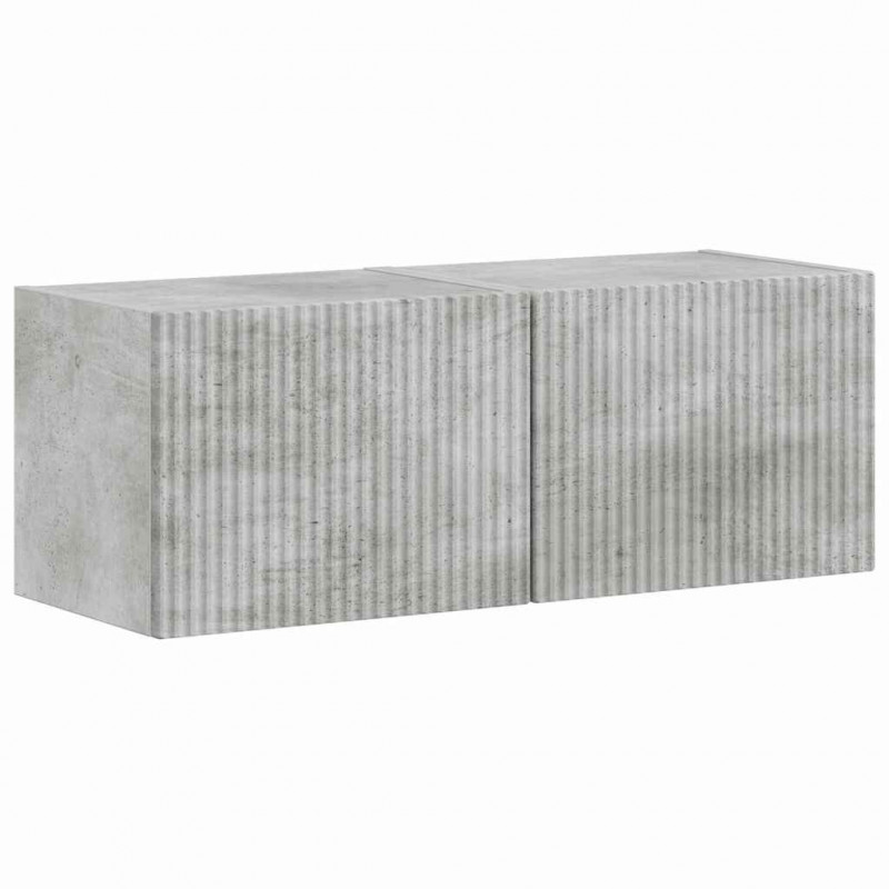 Szafka pod telewizor 2 pcs Betonowy 39 x 31 x 29,5 cm