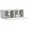 Szafka pod telewizor 2 pcs Betonowy 39 x 31 x 29,5 cm