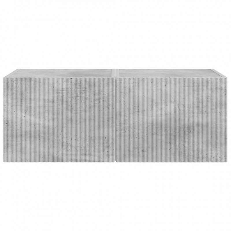 Szafka pod telewizor 2 pcs Betonowy 39 x 31 x 29,5 cm