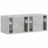 Szafka pod telewizor 2 pcs Betonowy 39 x 31 x 29,5 cm