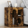 Stolik nocny 2 pcs Dąb wędzony 40 x 35 x 50 cm
