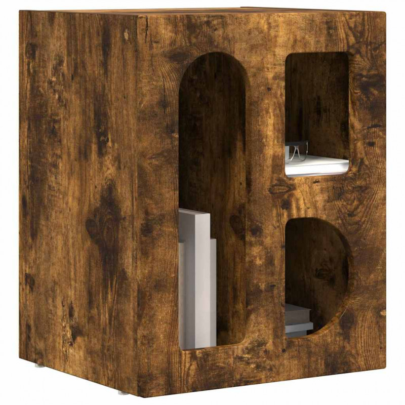 Stolik nocny 2 pcs Dąb wędzony 40 x 35 x 50 cm