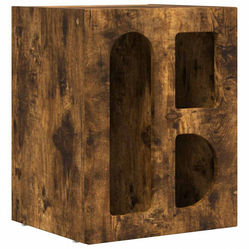 Stolik nocny 2 pcs Dąb wędzony 40 x 35 x 50 cm