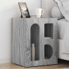 Stolik nocny Szary Sonoma 40 x 35 x 50 cm