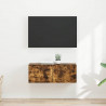 Szafka pod telewizor 2 pcs Dąb wędzony 39 x 31 x 29,5 cm