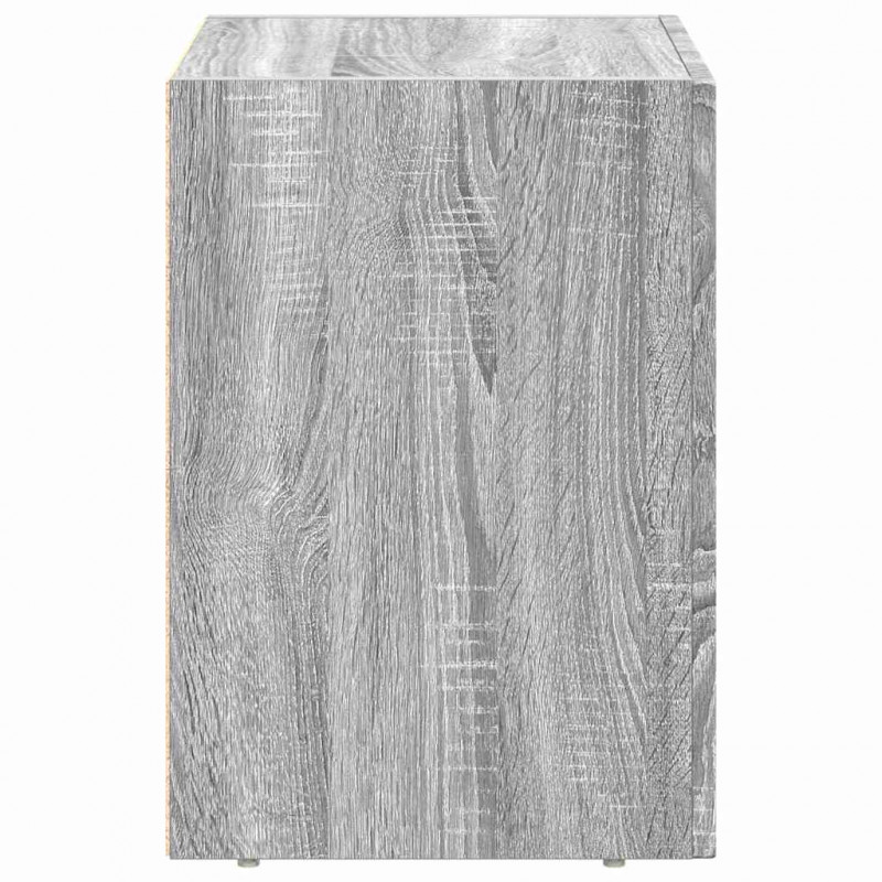 Stolik nocny Szary Sonoma 40 x 35 x 50 cm