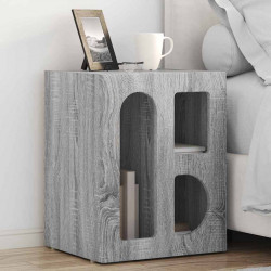 Stolik nocny 2 pcs Szary Sonoma 40 x 35 x 50 cm