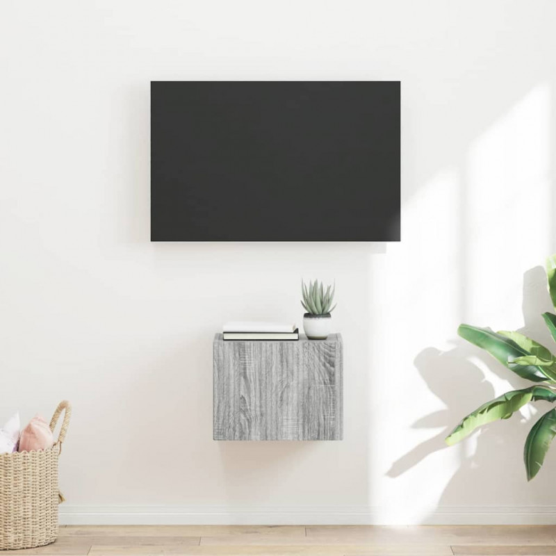 Szafka pod telewizor Szary Sonoma 39 x 31 x 29,5 cm