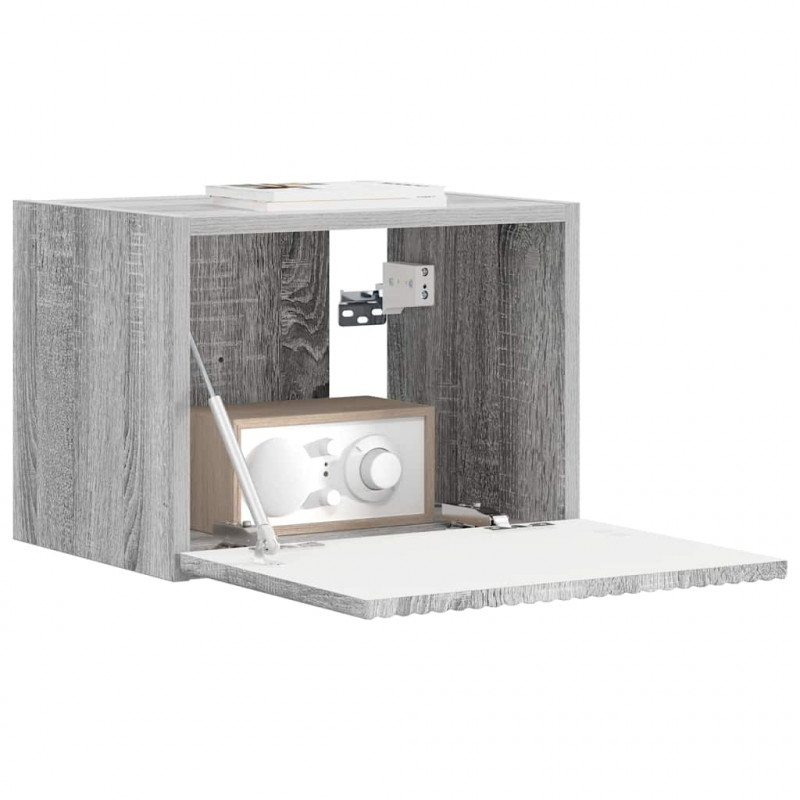 Szafka pod telewizor Szary Sonoma 39 x 31 x 29,5 cm